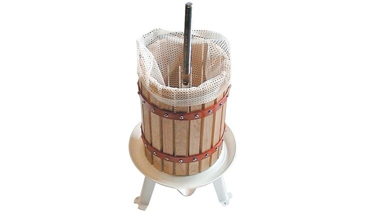 12 Liter Presse OP12 komplett mit Presstuch